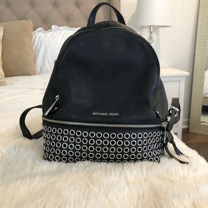 Michael Kors Rhea leather Medium Backpack